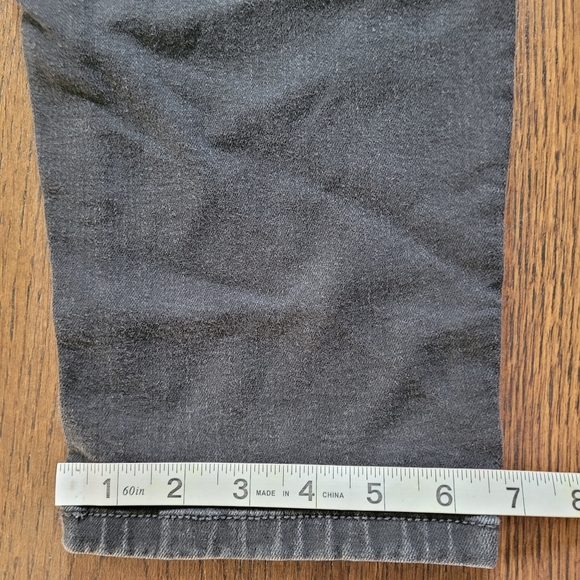 SOHO NY & Co Faded Black Curvy Boyfriend Jeans Size Women's 18 - Picture 9 of 11